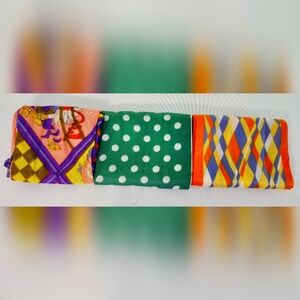 3 Vintage Headwrap, Scarf